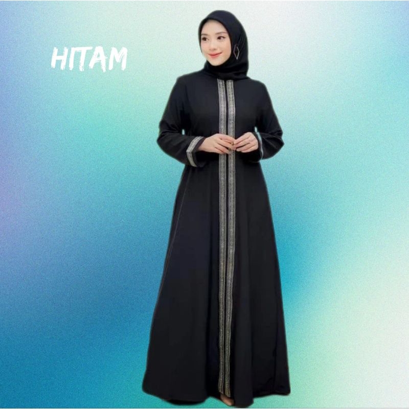 GAMIS ABAYA TURKEY KAIN WOLPEACH PREMIUM JUMBO TERBARU