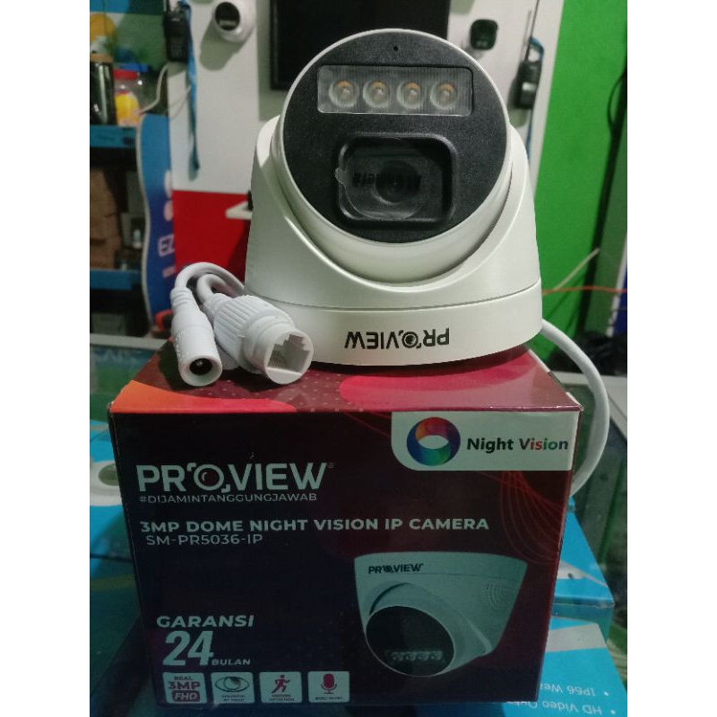 New IP cam proview Reall 3mp full HD audio onvit