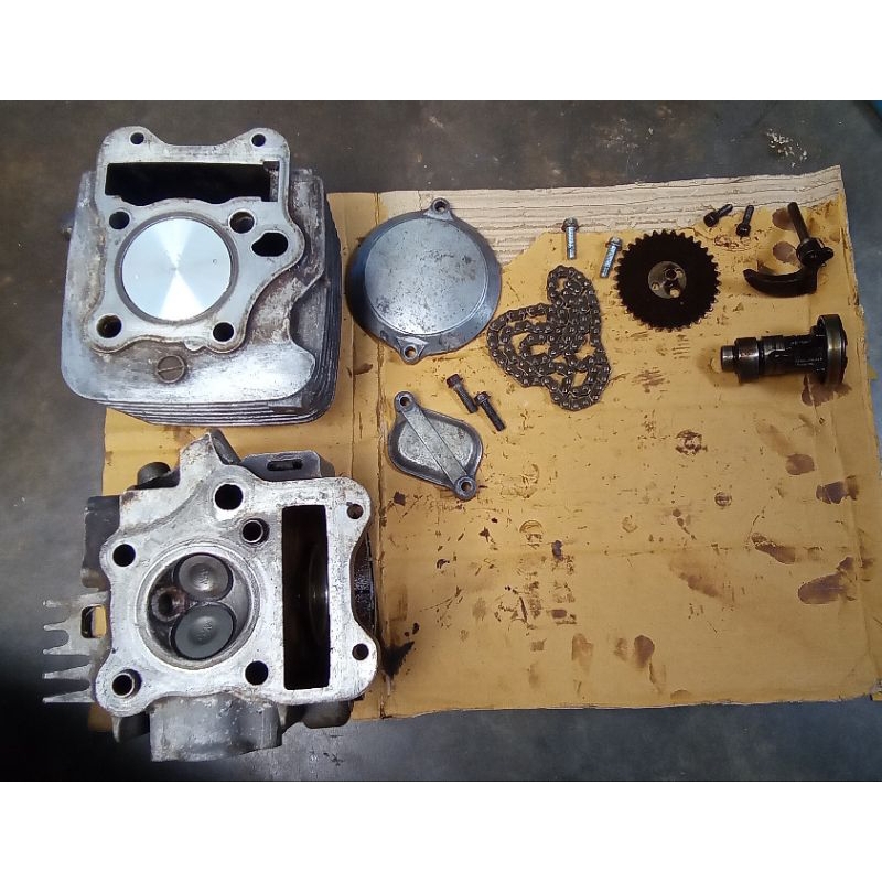 Blok head cylinder kop blok seher suzuki shogun 125 sp old FL shogun robot arashi axelo 125 full isi