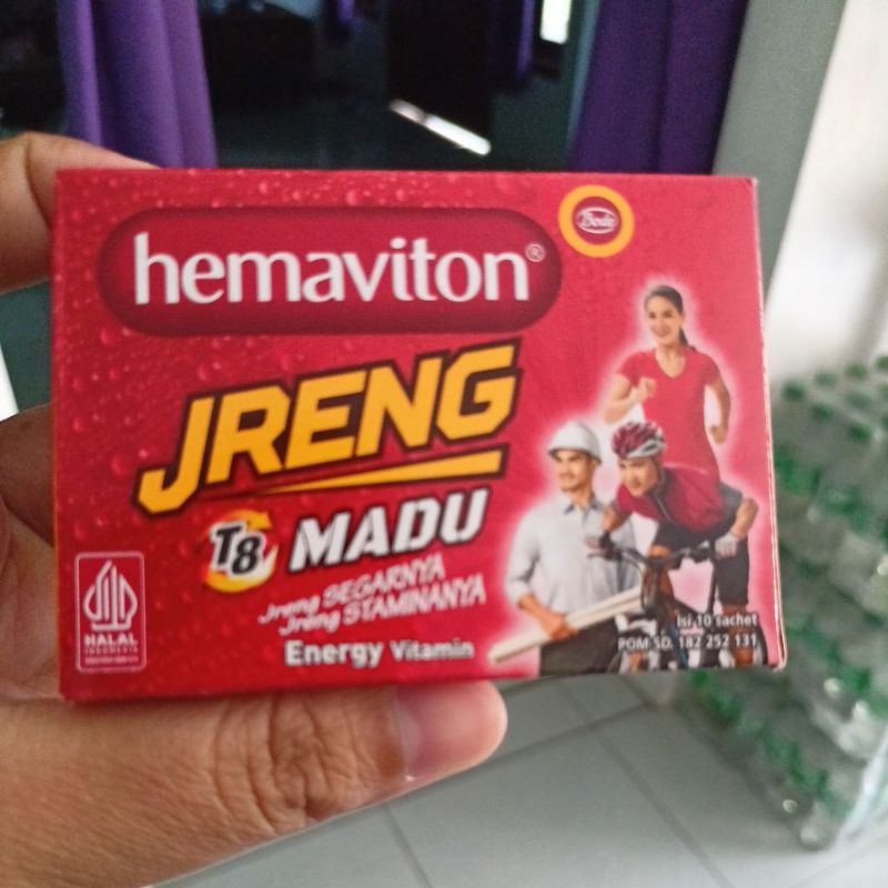 

Hemaviton Jreng T8 Madu Energy Vitamin