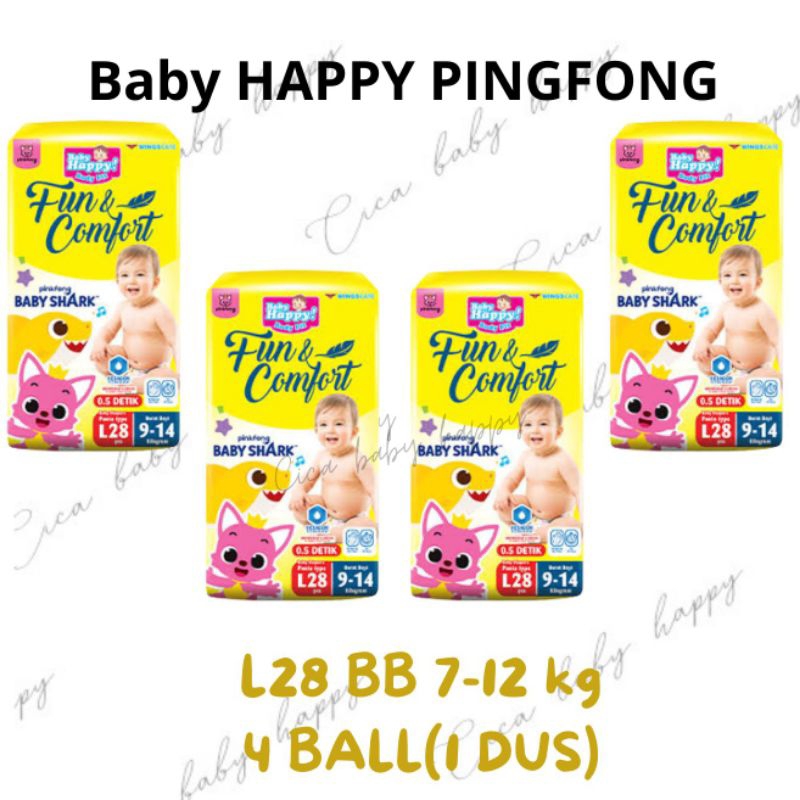 BABY HAPPY PINGFONG 1 DUS M32•L28