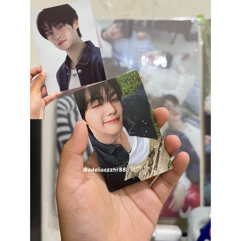 wts pc photocard GYUVIN zb1 zerobaseone cinema paradise romance ver with postcard zerose ver album h