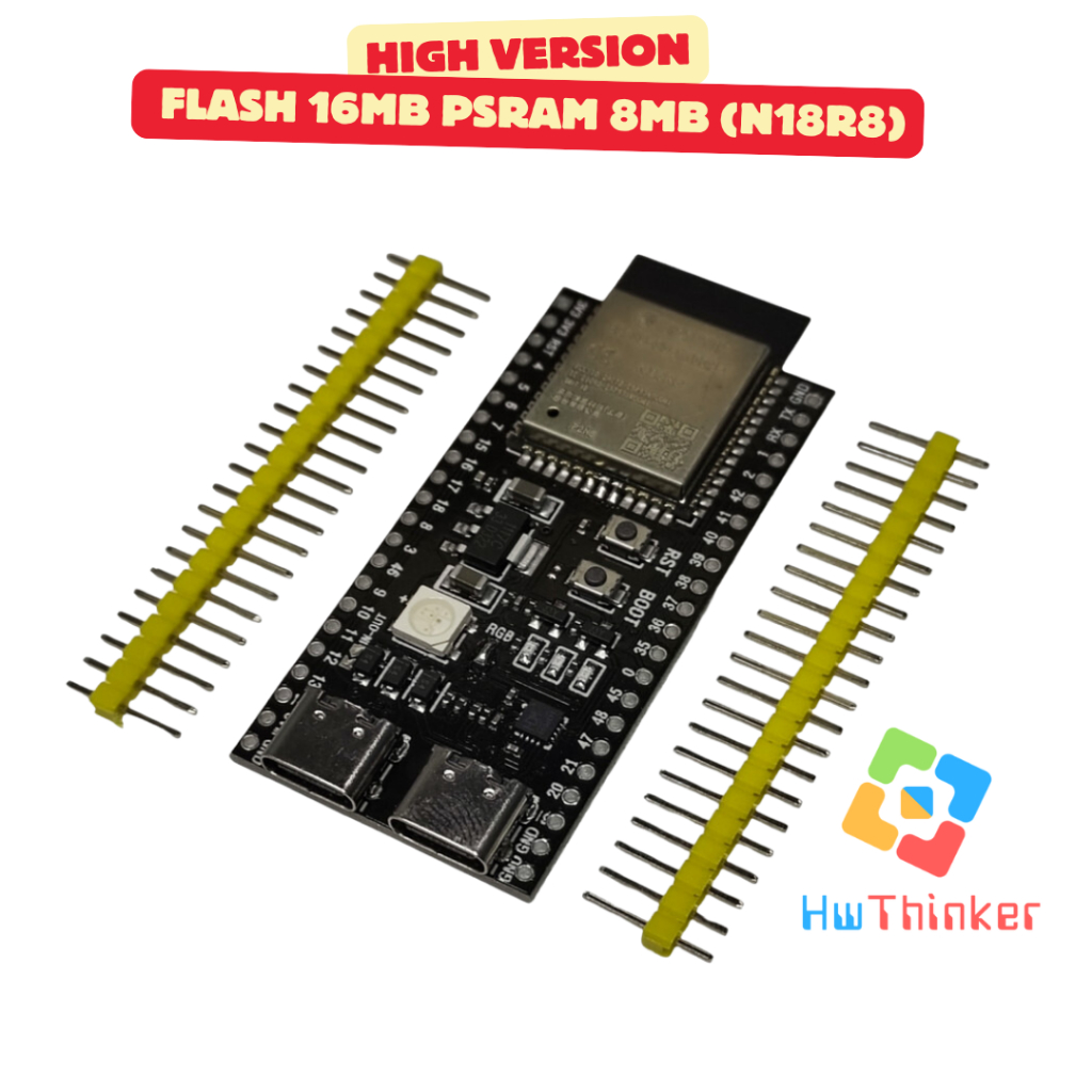 ESP32-S3  N16R8 ESP32-S3-DevKitC-1 type-C ESP32-S3-WROOM PSRAM