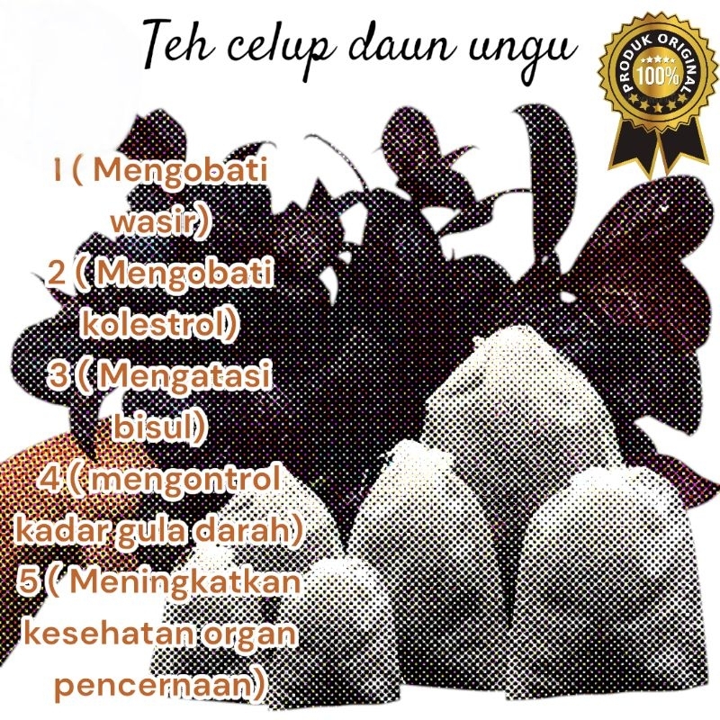 

Obat Ambeien Teh Daun Ungu/Handeleum Original