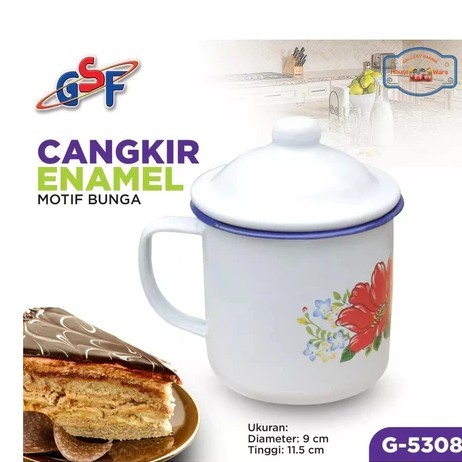 GSF 5308 CANGKIR ENAMEL CANGKIR ENAMEL CANGKIR GSF 5308 CANGKIR ENAMEL