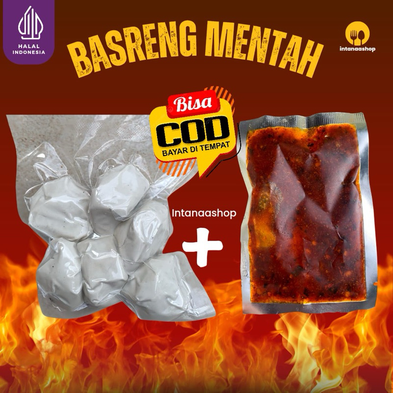 

Basreng Pedas Viral isi 6 biji free chili oil