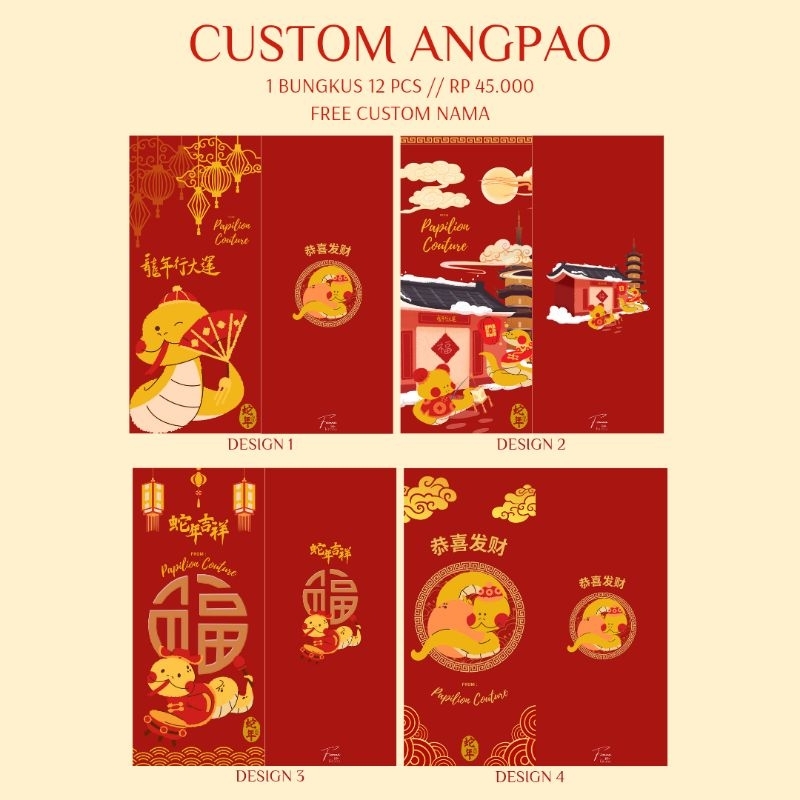 

CUSTOM NAMA ANGPAO ANGPAU IMLEK CNY 2025