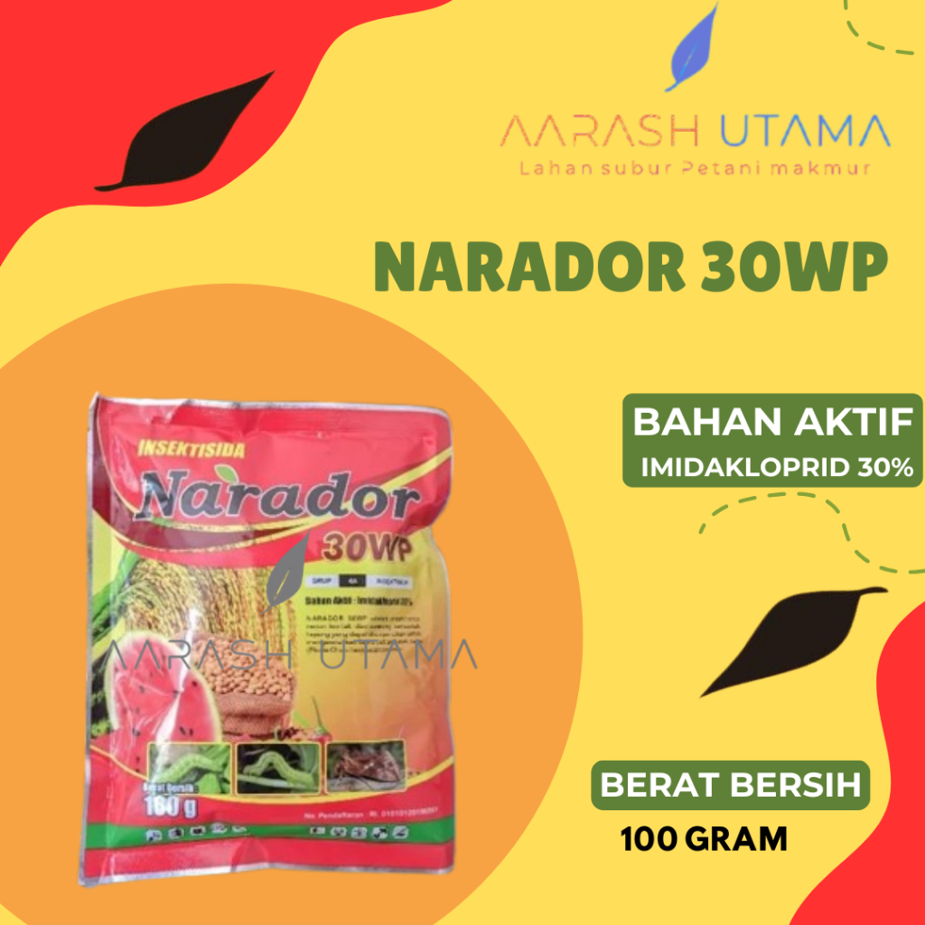 INSEKTISIDA NARADOR 30WP IMIDAKLOPRID 30% 100GR