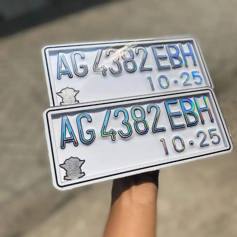 PLAT MOTOR HOLOGRAM 3D//PLAT MOTOR VARIASI//PLAT MOTOR MODERN//PLAT MOTOR HOLOGRAM