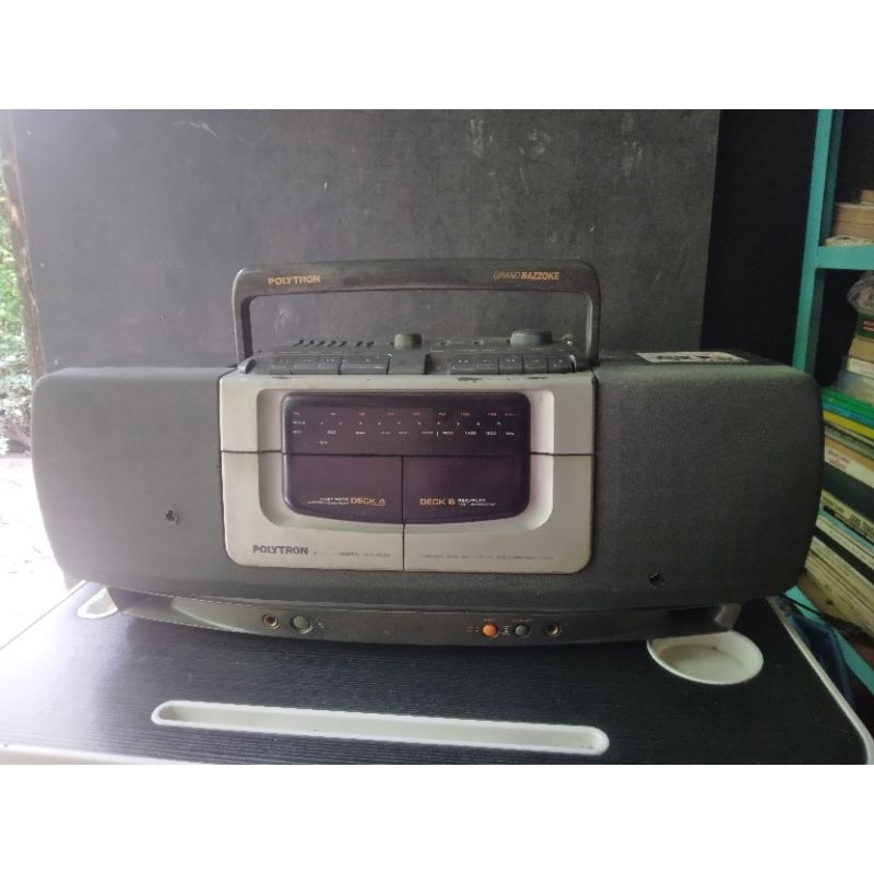 RADIO TAPE POLYTRON UKURAN JUMBO