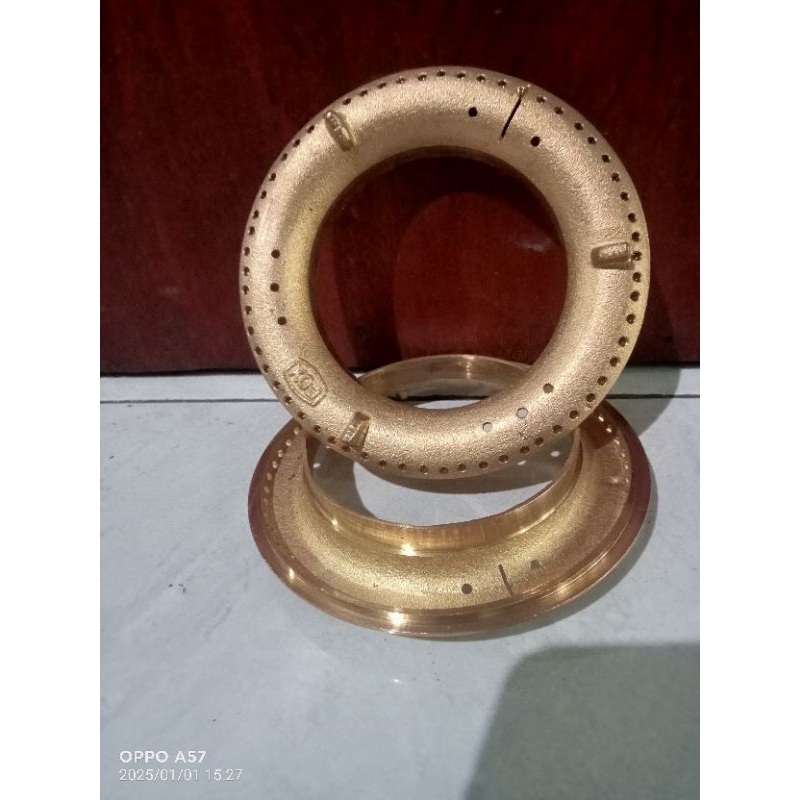 banner bener kuningan kompor gas hock bulat ukuran besar 1 tungku 120 mg