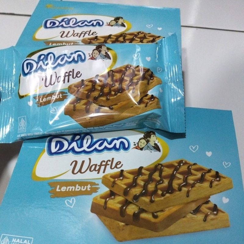 

Dilan Waffle coklat lembut