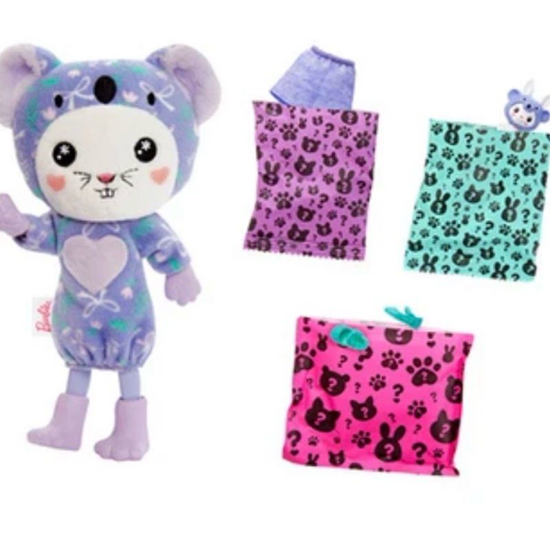 Barbie Set Boneka Chelsea Cutie Reveal Animal