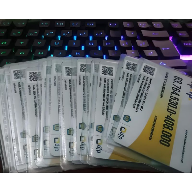 

id card NPWP, dll
