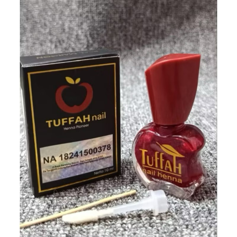 READY  100% ori  Tuffah nail henna BPOM original - Tuffah nail henna kemasan baru - tuffah nail henn