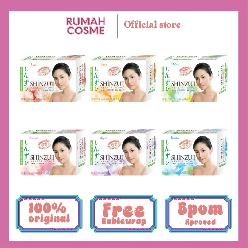 SHINZUI BRIGHTENING SOAP BAR FULLSIZE BPOM