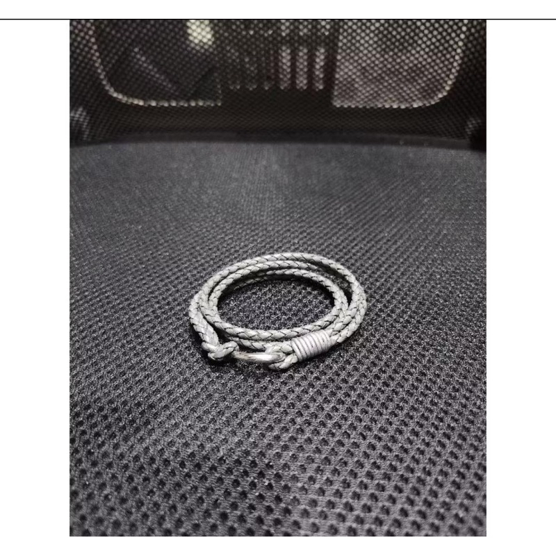 Maple Silver - Baffi Inc Bracelet gelang kulit pria wanita size s