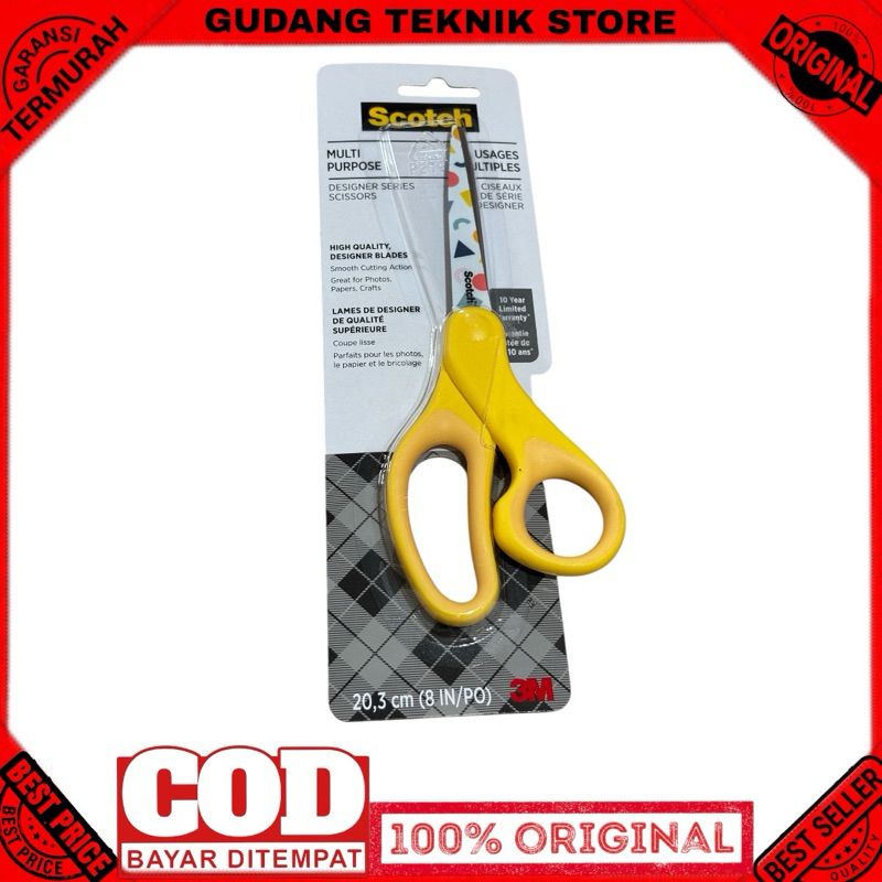 

Scotch 3m Gunting Multifungsi 8 inch 1428-P22