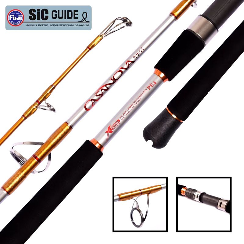 Joran Maguro CASANOVA PE 4 | PE 6 | PE 8 | JORAN JIGGING |JORAN DASARAN | ALAT PANCING UNGGULAN