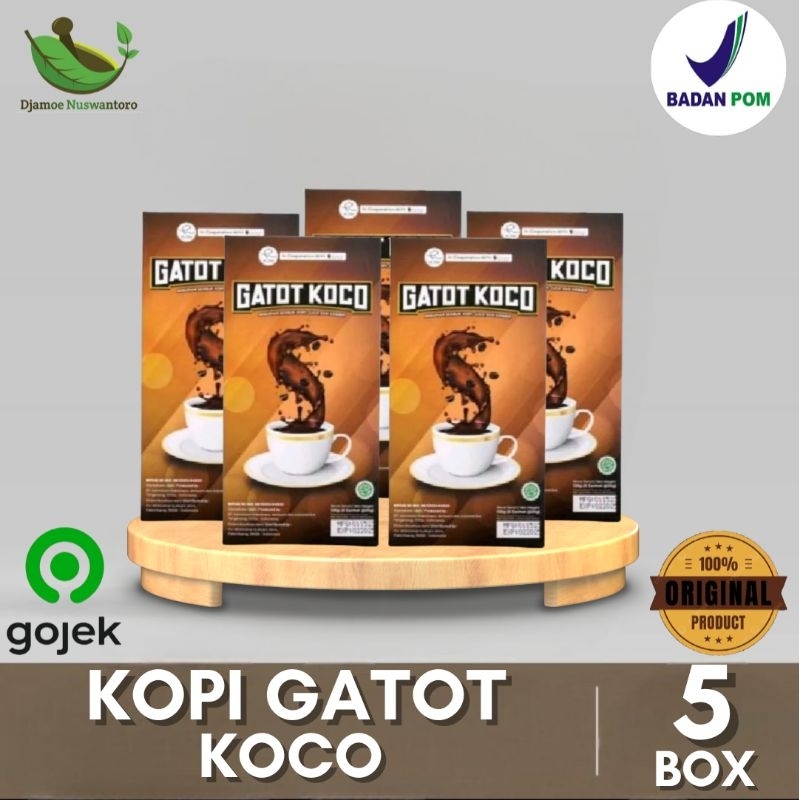 

KOPI GATOT KOCO BY DR. RICHARD LEE ORIGINAL 100% BERGARANSI - 5 BOX