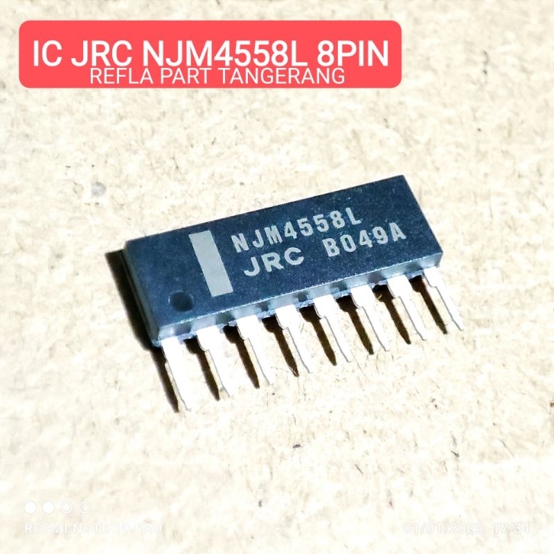 IC NJM4558L JRC4558L  KA4558S KA4558 KA 4558 SISIR 8 PIN