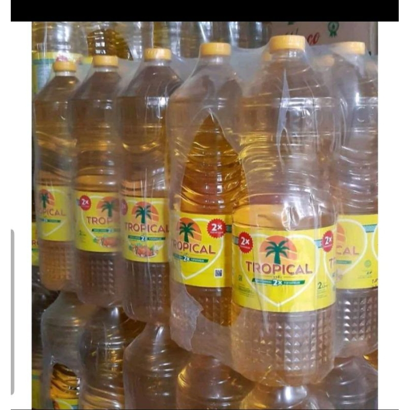 

Minyak Tropical 2 liter 1 dus isi 6/ Minyak Tropical Krat botol isi 6 ukuran 2 ltr