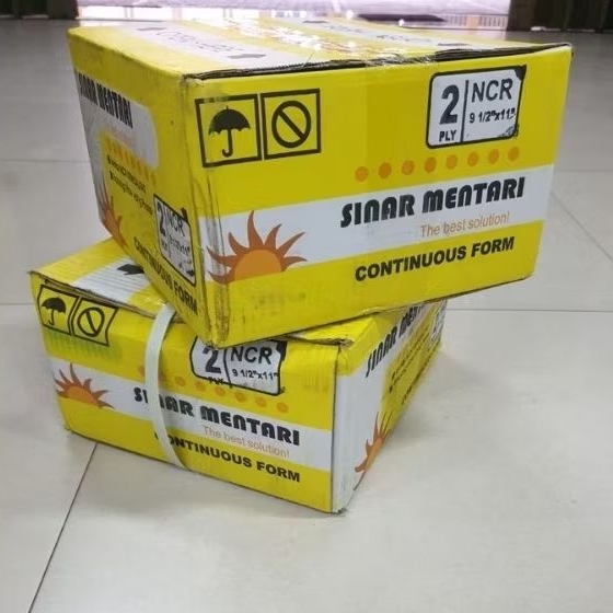 

Sinar Mentari Kertas HVS NCR Continuous Form 2 ply / rangkap 9,5" x 11