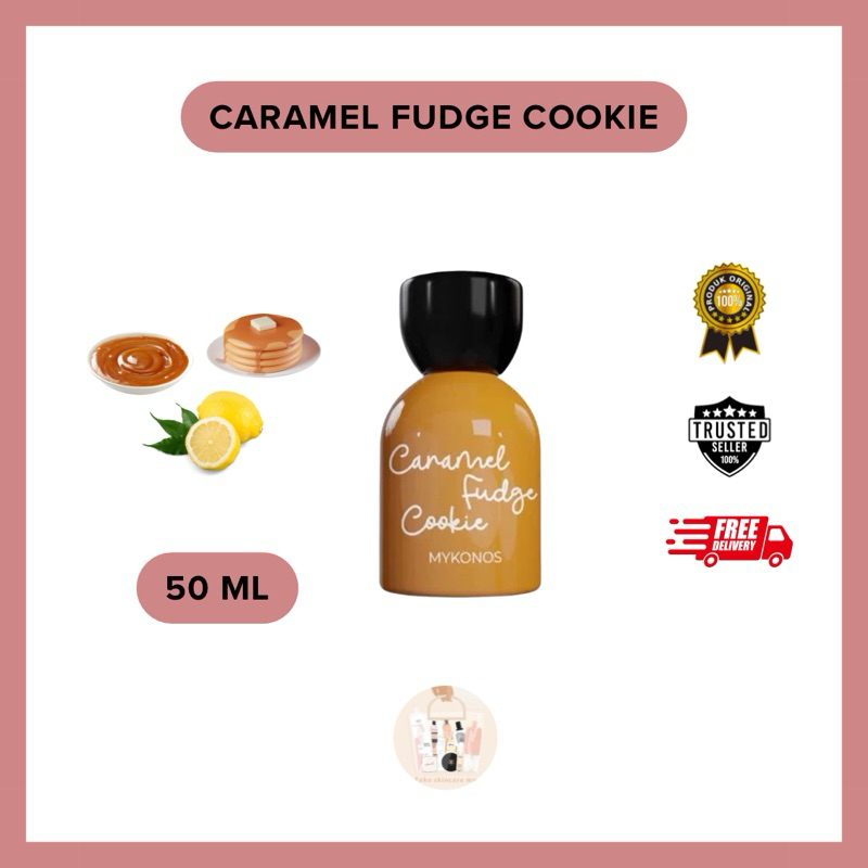 Mykonos Caramel Fudge Cookie 50ml