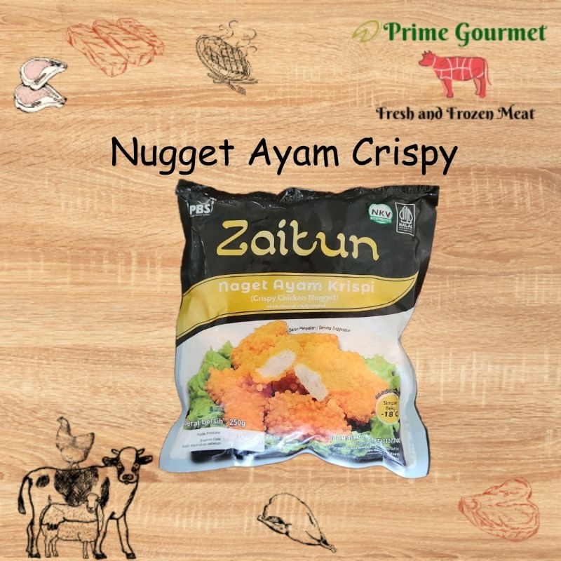 

Nugget Ayam Crispy 250gram / Naget Ayam Krispy