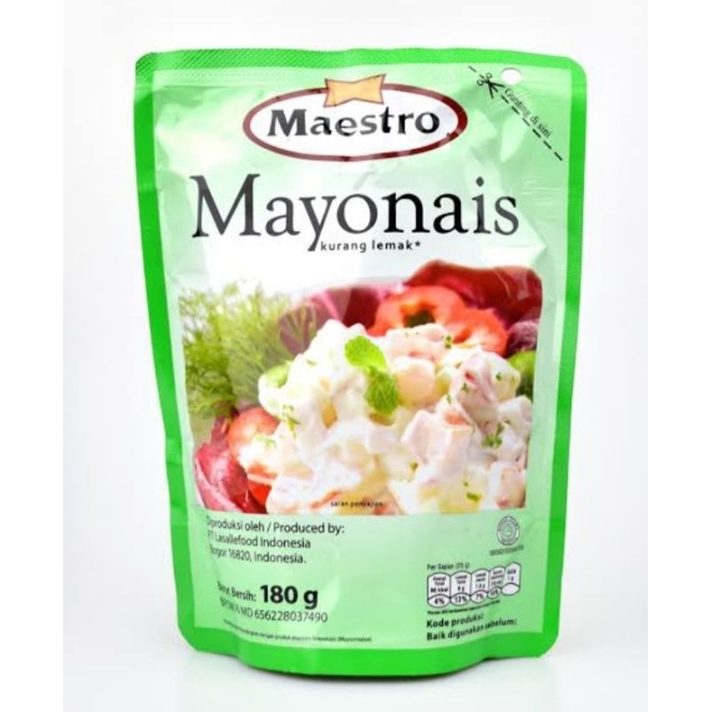 

Mayonais Maestro Kemasan Sachet 180gram