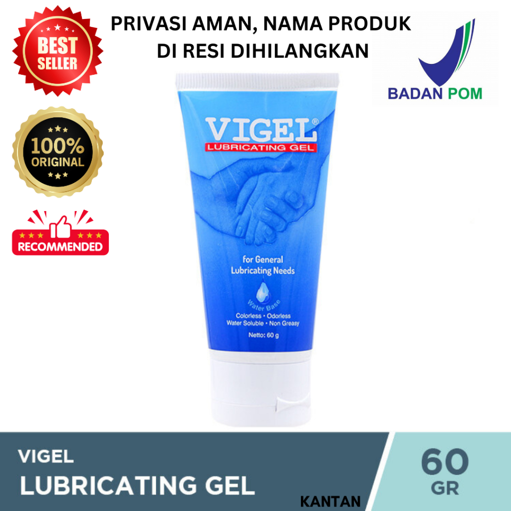 [HKR] Gel Pelumas Vigel - 60 gr - Pelumas Miss V Terbaik