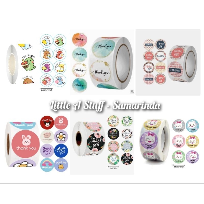 

sticker Bulat THANK YOU only 38oo/100pcs