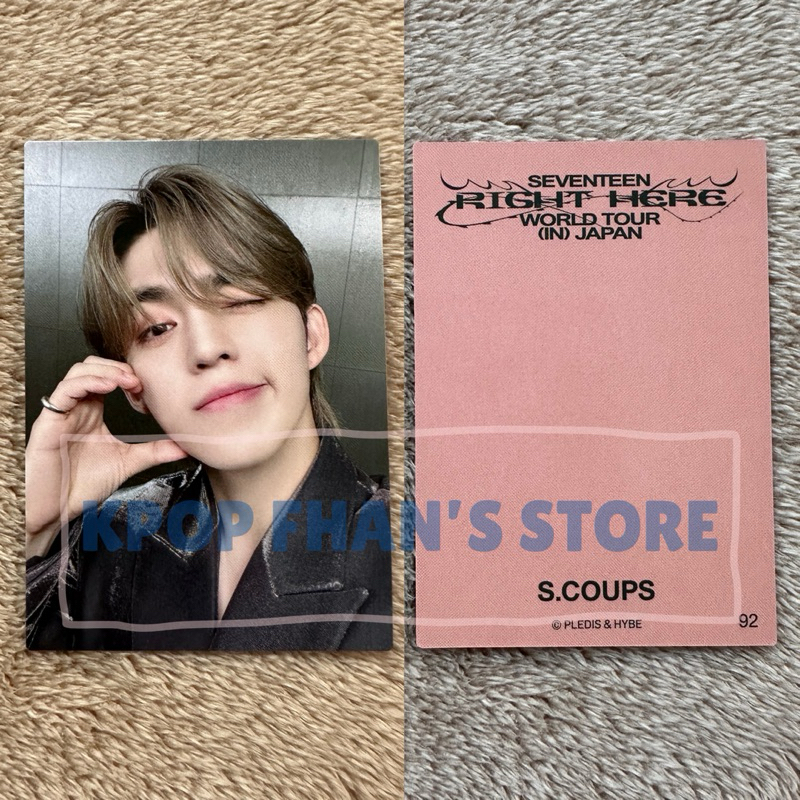 [Ready Stock] Seventeen Right Here Merch Japan - Photocard
