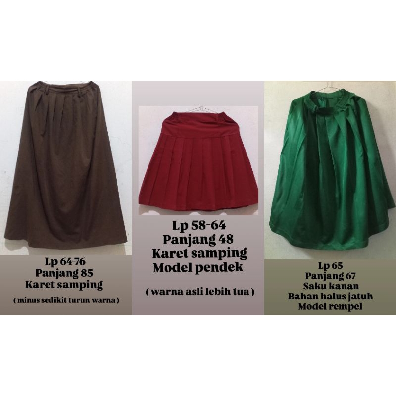 preloved rok sekolah