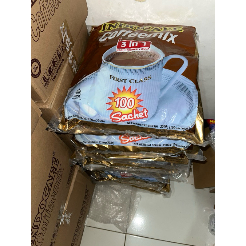 

indocafe coffeemix 3 in 1 isi 100 sachet