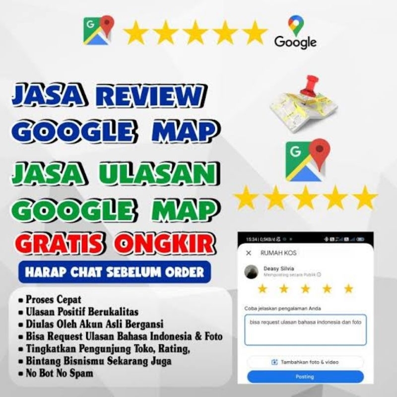Jasa Ulasan Google Maps