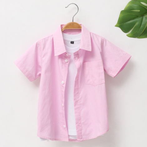 Kemeja Lengan Pendek Anak Laki Laki 3 Sampai 14 Tahun Baju Atasan Kids Remaja Pria Keren