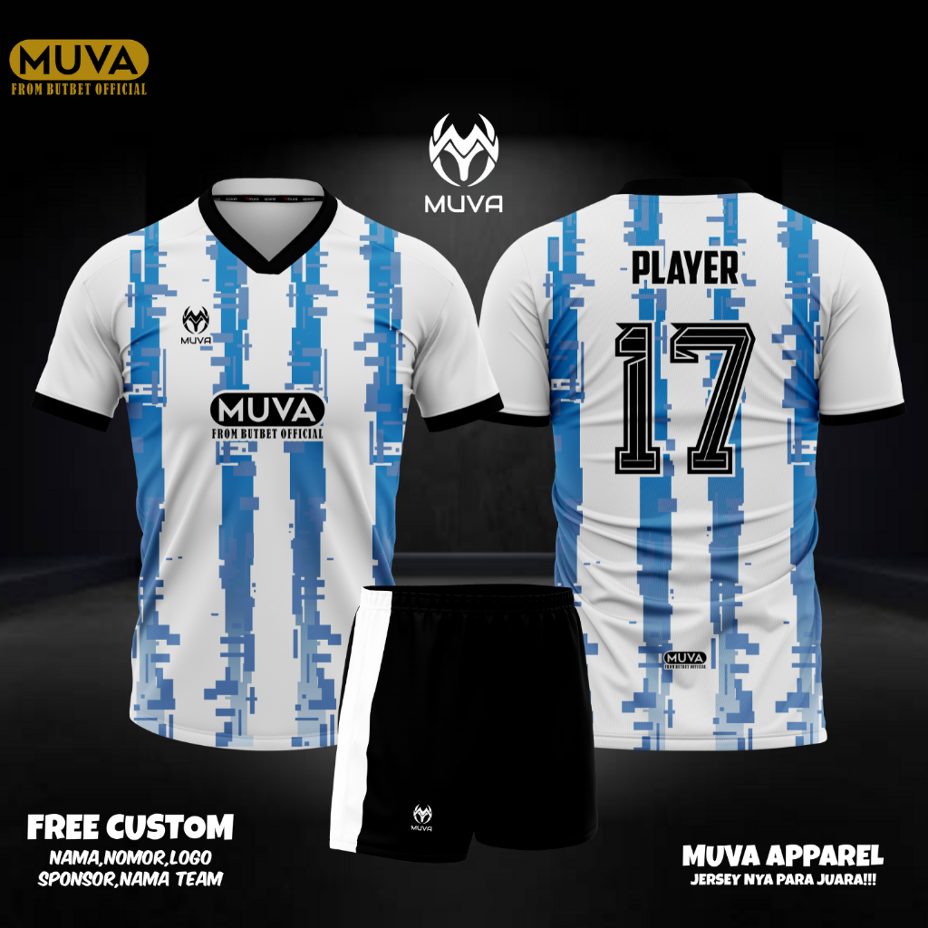 Jersey Futsal FullPrint / Jersey Custom FREE Nameset / Baju olahraga jersey bola / futsal custom #FT