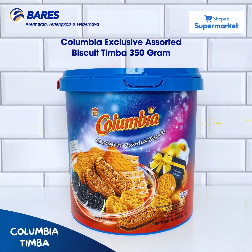 

Columbia Exclusive Assorted Biscuit Timba 350 Gram