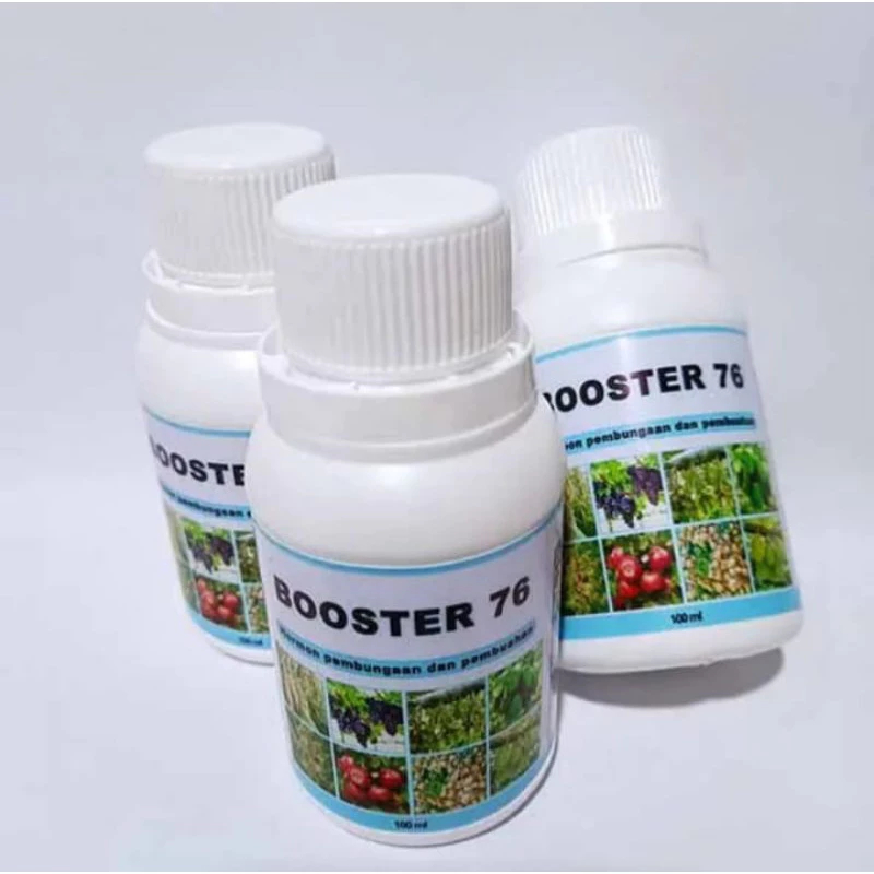 PUPUK BOOSTER 76 penyubur pelebat buah pembesar pelebat buah