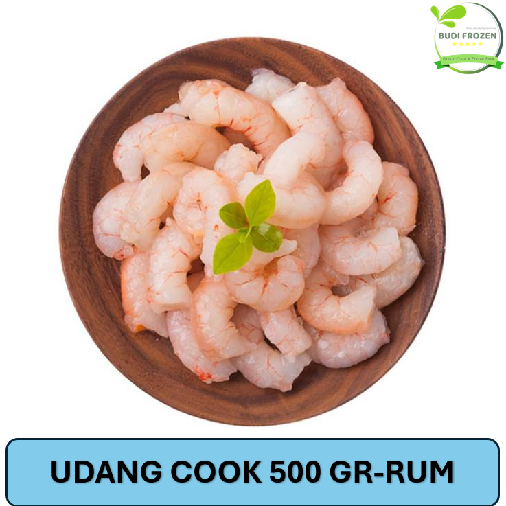 

UDANG COOK / UDANG KUPAS MATANG FROZEN 500 GR - RUM