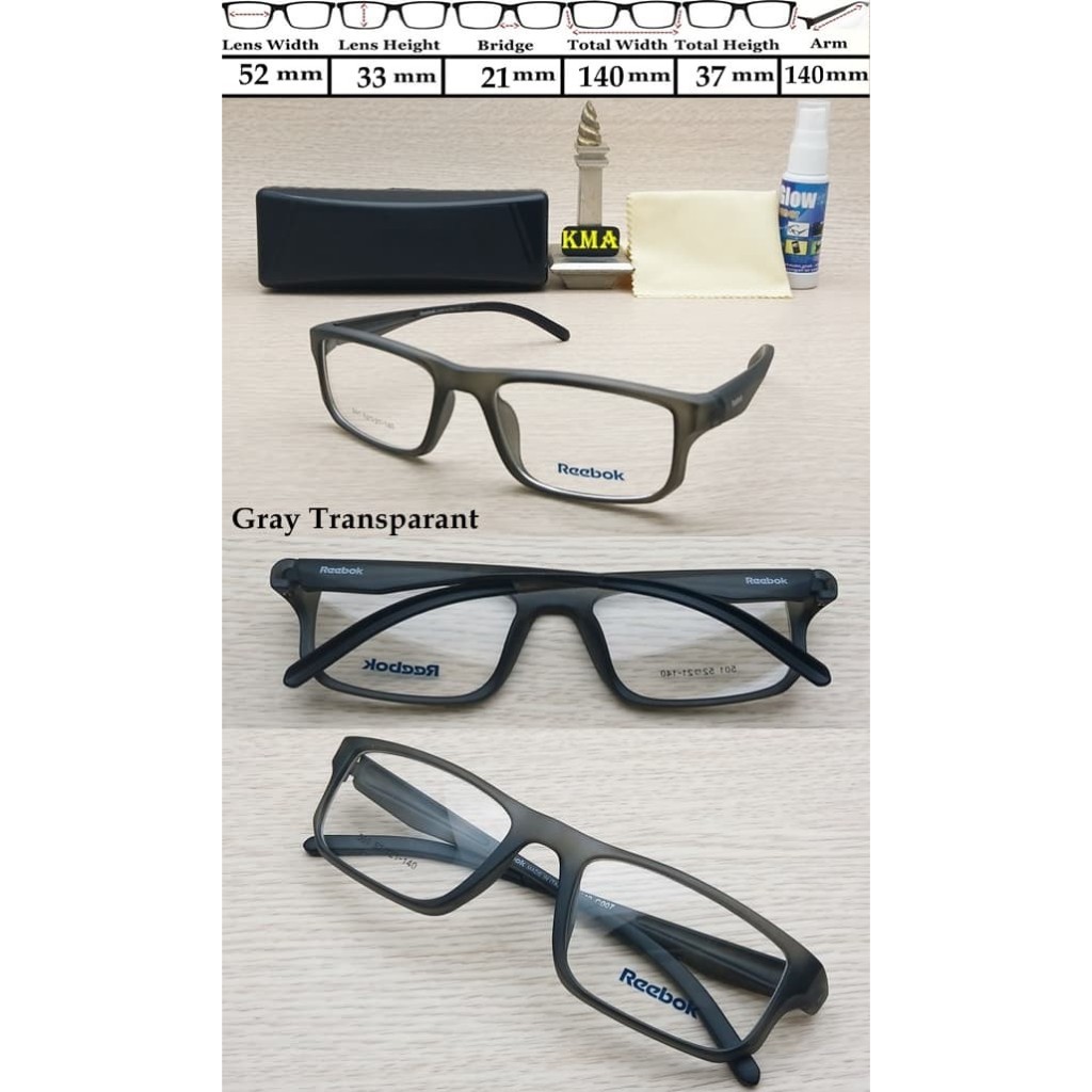 kacamata REEBOK kacamata minus frame kacamata minus frame lensa reebok
