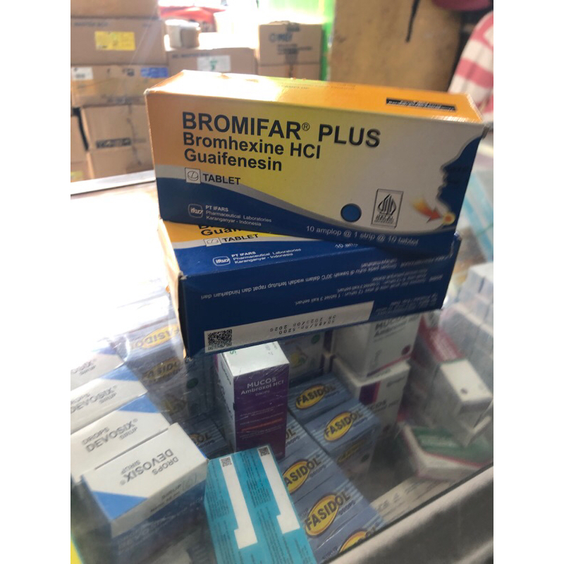 Bromifar Plus Tablet HCI Guaifensin
