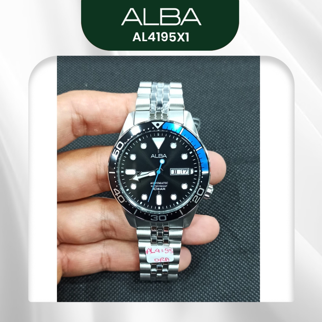Jam Tangan Pria Alba AL4195X1 AL4195