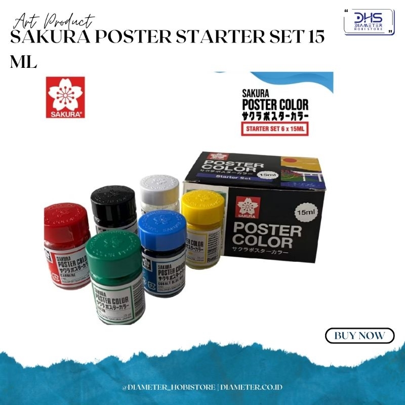

Sakura poster stater set 15ml