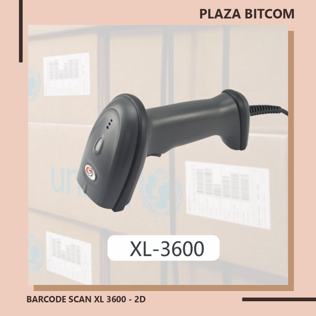 BARCODE SCANNER USB SILICON XL-3600 2D | BITCOM PLAZA