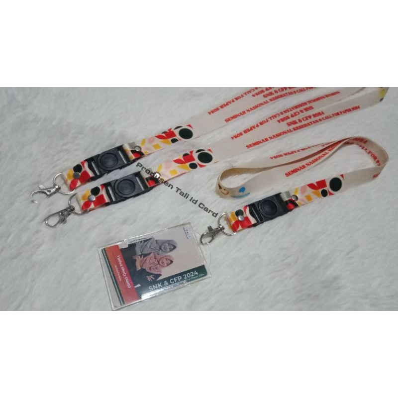 

1 SET LANYARD/TALI ID CARD CUSTOM