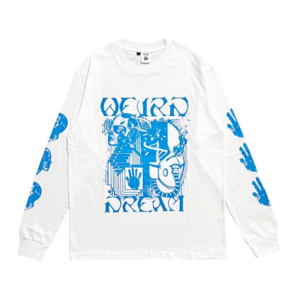 WOOPIE Kaos Pria Lengan Panjang Distro Original Brand Quality Premium Bahan Katun 24s - Tshirt Long 