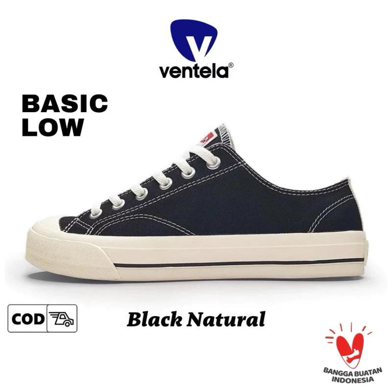 Ventela Basic Low Black Natural [ORIGINAL]