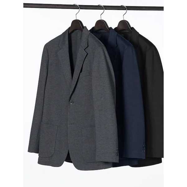 BLAZER (JAS) COMFORT JACKET BY UNIQLO NAVY